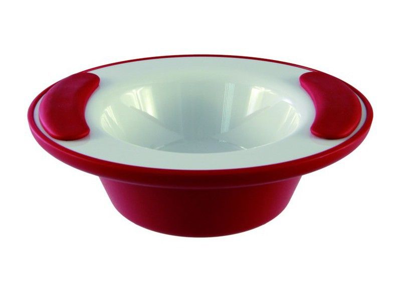 Bol termo rojo, plato sopero