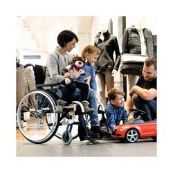 Breezy Style X - Silla de ruedas de aluminio autopropulsable