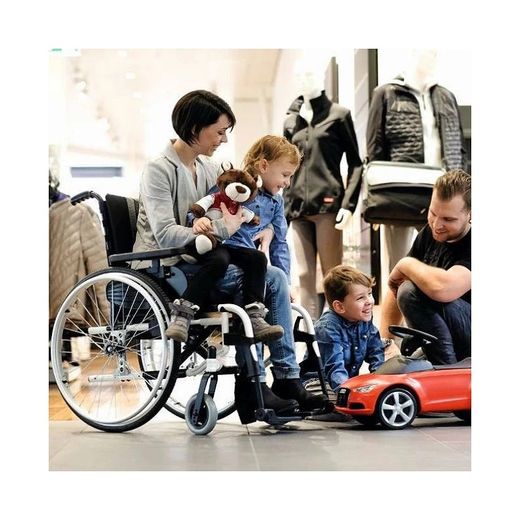 Breezy Style X - Silla de ruedas de aluminio autopropulsable