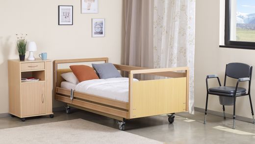 Cama electrónica con carro elevador ORION en PACK OFERTA con colchon POLYPLOT, PACK 7