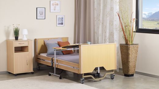 Cama electronica Extra baja LOW en PACK OFERTA con colchon POLYPLOT PACK 4