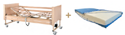 Cama en Pack TEIDE de TECNIMOEM + COLCHON DE PU