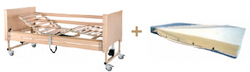 Cama en Pack TEIDE de TECNIMOEM + COLCHON DE VISCO