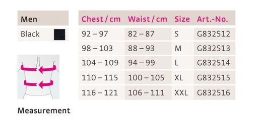 Camiseta postural medi posture plus force