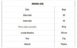 Carro de compra con asiento