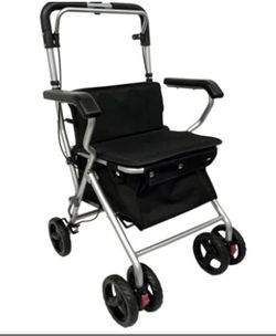 Carro de compra con asiento baladeo