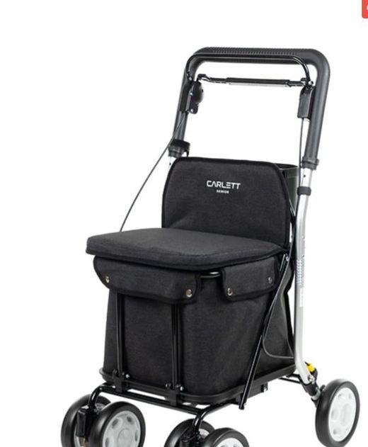 Carro de compra con asiento carlett  comfort