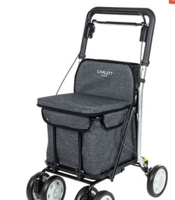 Carro de compra con asiento carlett  comfort