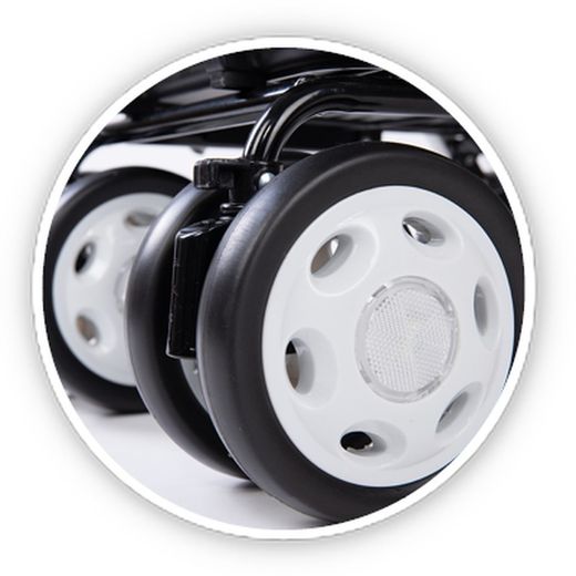 Carro de compra con asiento carlett Confort assist