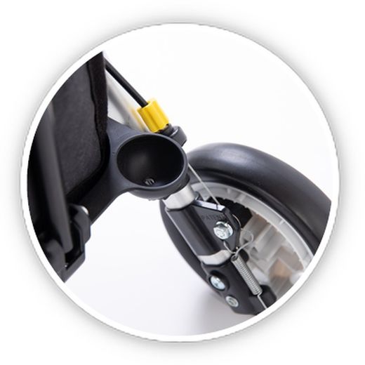 Carro de compra con asiento carlett Confort assist