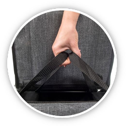 Carro de compra con asiento carlett Confort assist