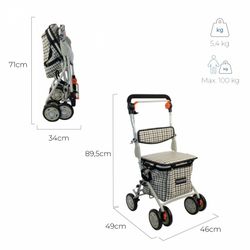 Carro de compra con asiento, Coliseo