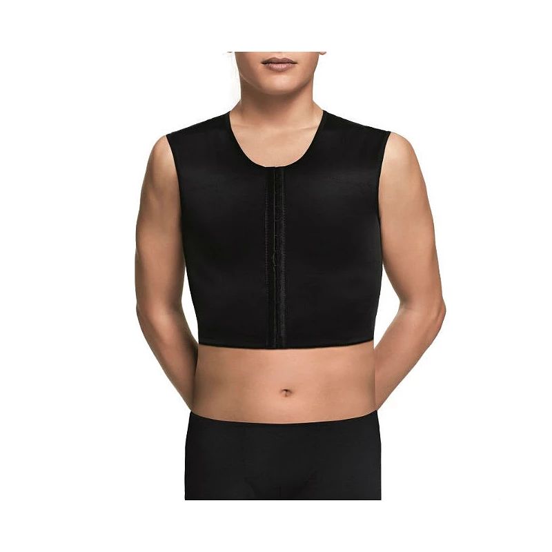 Chaleco corto sin mangas 105 / Alabastro