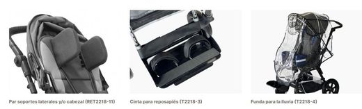 Cochecito Tucan, basculante y reclinable