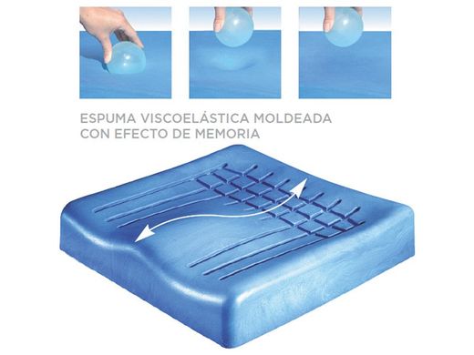 Cojín antiescaras viscoelástico anatómico viscoflex Systam