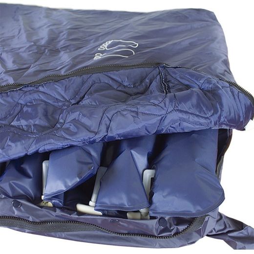 Colchón antiescaras de aire,con compresor 200x86x 12.8cm 17 celdas nylon