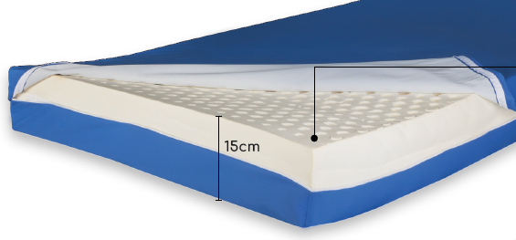 Colchon Latex Ortopedico Sanitario 105 x 190