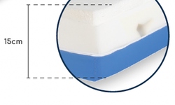 Colchon Viscoelastico Ortopedico Sanitario 12+3