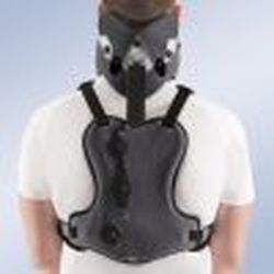 Collarín Cervical Bivalvo con soporte torácico. Tipo SOMI MINERVA