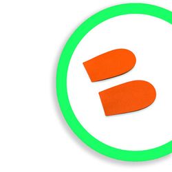 Comforsil taloneras forradas para descanso talla l