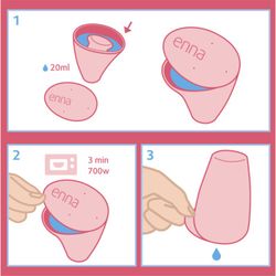 Copa menstrual iniciación – EASY CUP: STARTER KIT