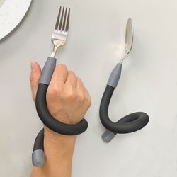 Cubiertos con mango flexible, especiales