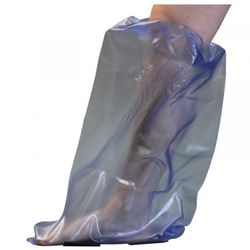 Protector cubre escayola con banda ajustable membrana de plastico. Infantil