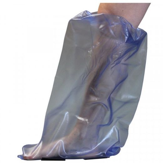 Protector cubre escayola con banda ajustable membrana de plastico. Infantil