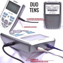 Electroestimulador globus duo tens