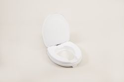 Elevador de inodoro con tapa able2 . Altura 5 cm.