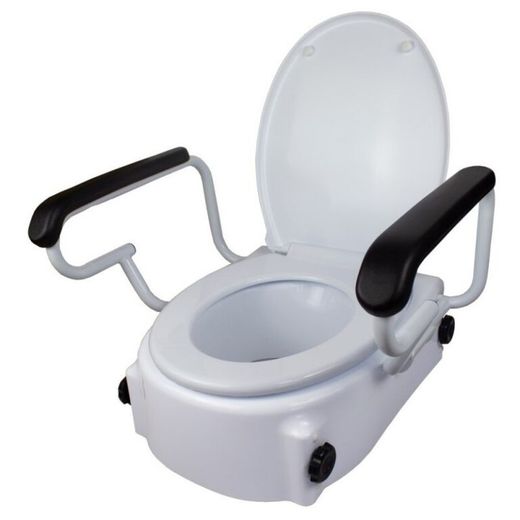 Elevador de WC con brazos abatibles