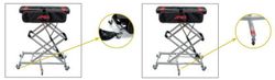 Elevador zeus eléctrico de Wellell , para sillas y scooters hasta 50 kg de peso.