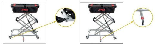 Elevador zeus eléctrico de Wellell , para sillas y scooters hasta 50 kg de peso.