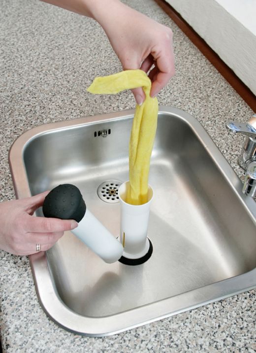 Escurridor manual de bayetas de cocina