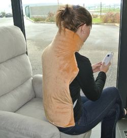 Esterilla electrica para espalda y cuello