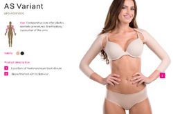 Faja lipoelastic de brazos As Variant