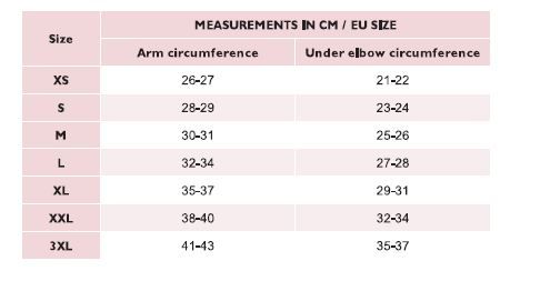 Faja lipoelastic de brazos As Variant