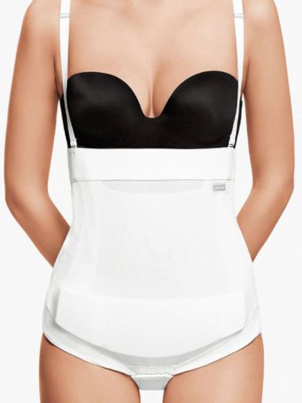 Faja  liposuccion abdominal mujer Blanco / S