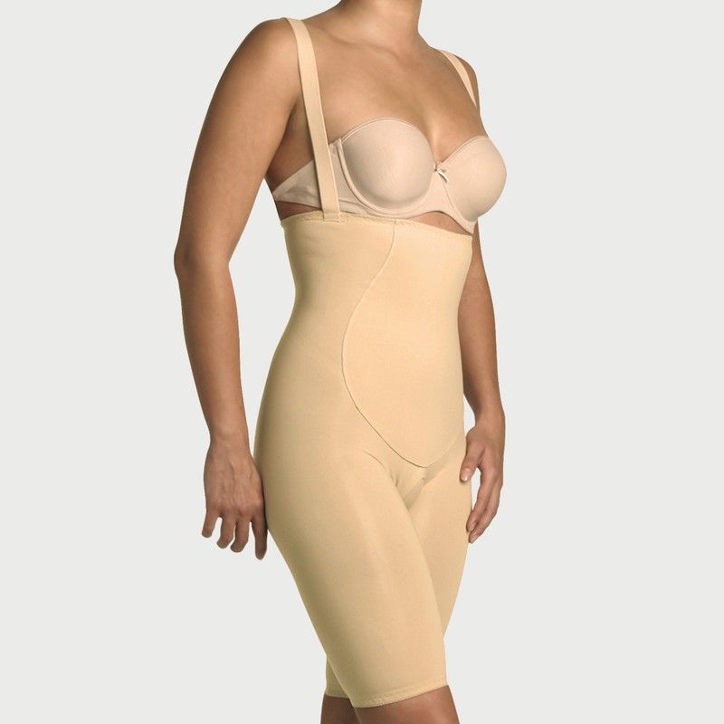 Faja Panty base con refuerzo abdominal, por encima de la rodilla, Mainat