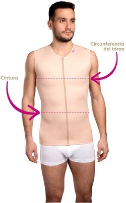 Faja post liposucción lipoelastic, masculina