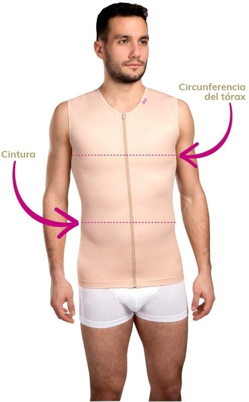 Faja post liposucción lipoelastic, masculina