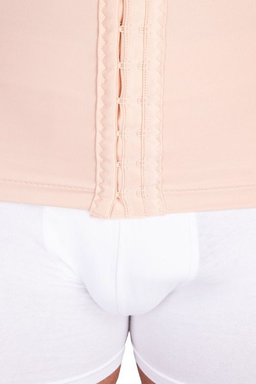Faja post liposucción lipoelastic, masculina hasta caderas