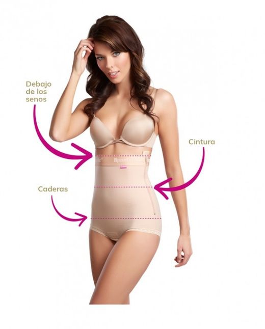 Faja post liposucción lipoelastic  reforzada,alta con tirantes abdominoplastia y liposucción
