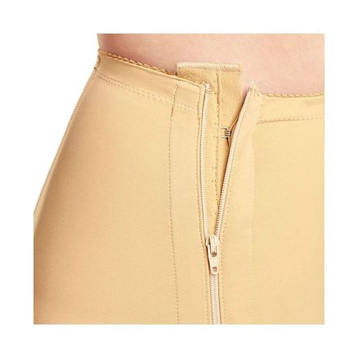 Faja post liposucción por encima rodilla y abdomen con cremallera