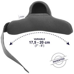 Fundas de codo para muletas, acolchadas kmina, con velcro