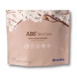 Gorro lavacabeza Abs Skin con champú y acondicionador.