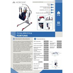 Grúa eléctrica con Arnés de regalo, ajustable para 135 kg
