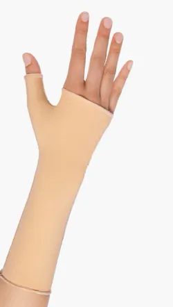 Guantes largos L / Beig