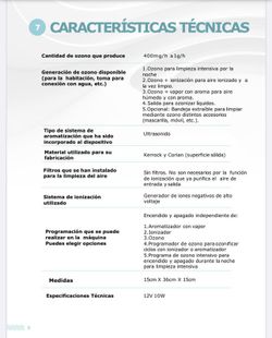 Ionizador y ozonizacion
