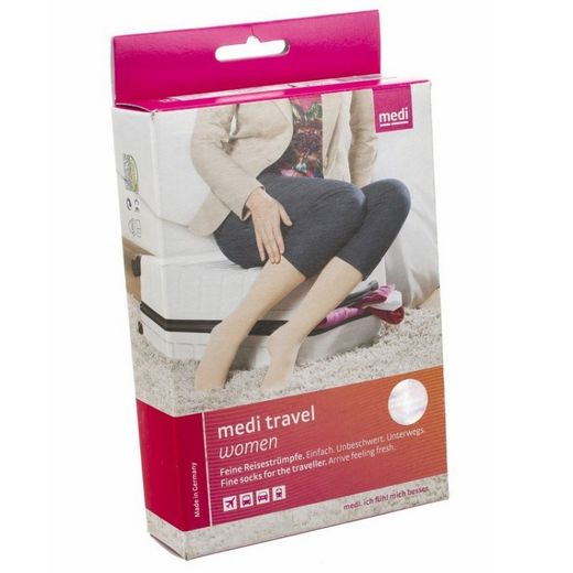 Medi Travel ® Calcetín de viaje de Mujer